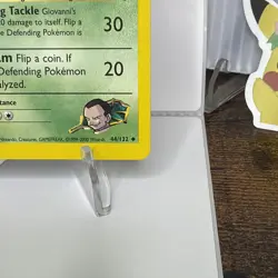 Pokemon TCG Giovanni's Nidorina Card 44/132 Gym Challenge - Image 2