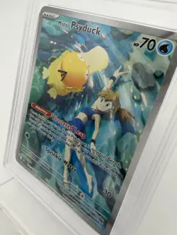 Pokemon Misty's Psyduck 193/182 Destined Rivals Illustration Rare PSA 9 MINT - Image 4