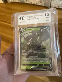 2020 Pokemon: ZARUDE V 022/185 - [Ultra Rare] [Vivid Voltage] Gem Mint PSA 10 💎 - Image 1