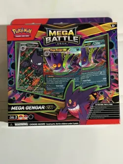 Pokemon TCG Mega Battle Deck Mega Gengar Ex Cards Factory Sealed Haunter IR - Image 1