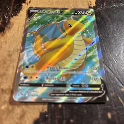 Dragonite V (Full Art) 076/078 Pokemon GO Holo - Image 2