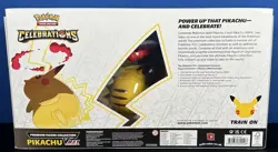 Pokemon TCG Celebrations Premium Figure Collection Pikachu VMAX Box - Sealed 820650809408 - Image 3