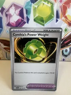 Cynthia’s Power Weight 162/182 Regular Uncommon - Pokemon TCG Destined Rivals NM - Image 1