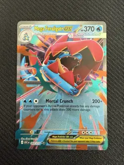 Pokemon TCG Mega Feraligatr Ex 043/217 Ascended Heroes Mint Condition - Image 1