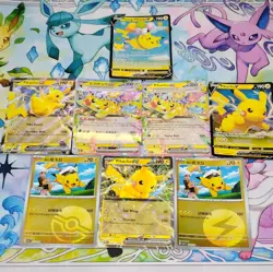 Pokemon TCG Pikachu Mix Set Lot of 8 NM English & Japanese ~US Seller~ Cute - Image 1