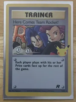 Pokemon TCG Here Comes Team Rocket! Team Rocket 15 Pokemon Celebrations - Image 1