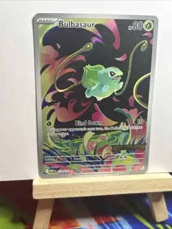 Pokemon Mega Evolution Enhanced Box Topper Stamped Promo Bulbasaur 133 - Image 3
