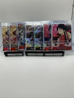 ONE PIECE FOIL LOT- 127 CARDS - Image 1