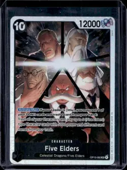 One Piece TCG Five Elders SR #OP13-082 - Image 1