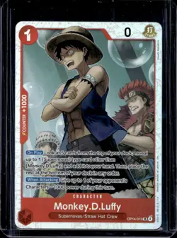 One Piece Azure Sea's Seven Monkey.D.Luffy SR #OP14-013 - Image 1