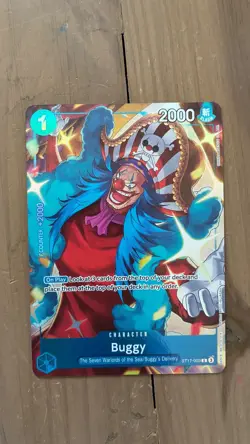 Buggy One Piece ST17-003 Seven Warlords of Sea Set English Alt Promo ALTERNATE⚓ - Image 1