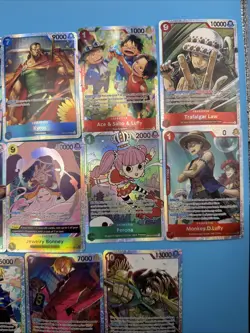 One Piece CCG Mixed Set SR Lot Of 23 All NM - Image 3