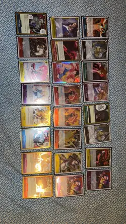 One Piece TCG x200 Cards BULK LOT 200 Holographic Rares NM ENGLISH - Image 1