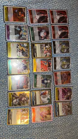 One Piece TCG x200 Cards BULK LOT 200 Holographic Rares NM ENGLISH - Image 2