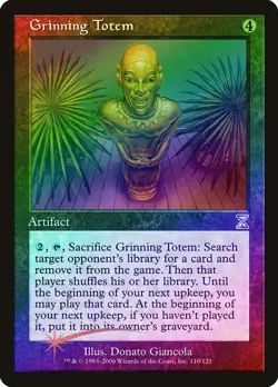 Grinning Totem FOIL Time Spiral - Timeshifted PLD Special CARD ABUGames - Image 1