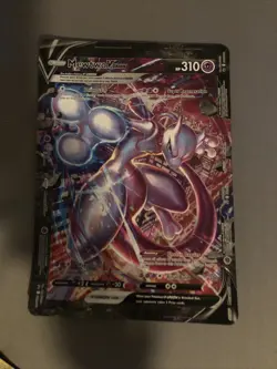 Pokemon Mewtwo V-Union Black Star Promo Jumbo Card. SWSH 161. Awesome Card. - Image 1