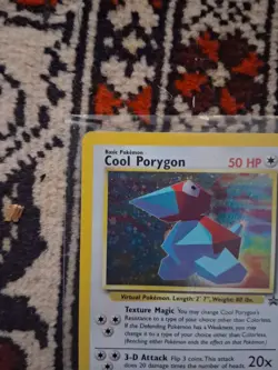 Pokemon TCG Cool Porygon 50 HP Wotc Promo Card 15/53 Holo - Image 2