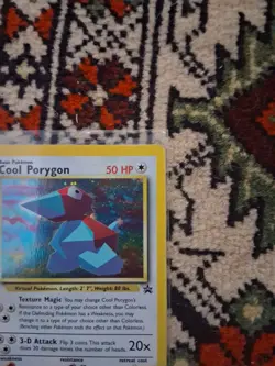 Pokemon TCG Cool Porygon 50 HP Wotc Promo Card 15/53 Holo - Image 3
