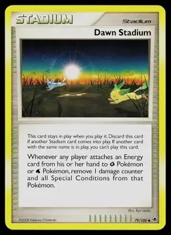 Pokemon Card - Dawn Stadium Majestic Dawn 79/100 Uncommon - Image 1