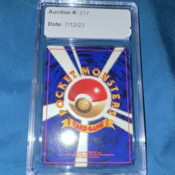 Pokemon TCG Jungle Venomoth Holo CGC 7 Graded card Japanese - Image 2