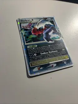 Darkrai LV.X 104/106 Ultra Rare Great Encounters Pokemon Card MP - Image 4