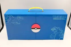 2004 Tomy Pokemon Advanced Generation Groudon Kyogre Card Storage Carrying Case - Image 1