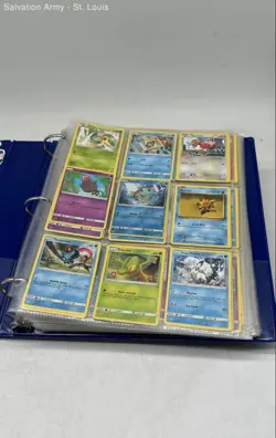 Pokemon Multicolor Double-Sided 3-Ring Binder Trading Cards Mixed Lot - Image 3