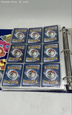 Pokemon Multicolor Double-Sided 3-Ring Binder Trading Cards Mixed Lot - Image 4