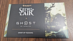 MTG Secret Lair NON-FOIL Playstation Ghost Of Tsushima Sealed Pack - Image 1
