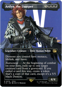 Ardyn, the Usurper (Borderless) - 0379 - Final Fantasy - MTG - NM/M - Image 1