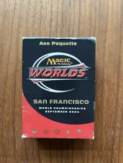 Magic The Gathering Worlds Aeo Paquette Deck San Francisco 2004 Incomplete - Image 1