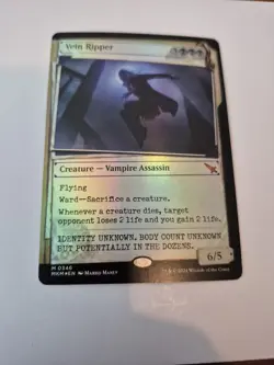 1x Vein Ripper FOIL SHOWCASE Murders At Karlov Manor ENG 0346 mtg NM x1 - Image 1