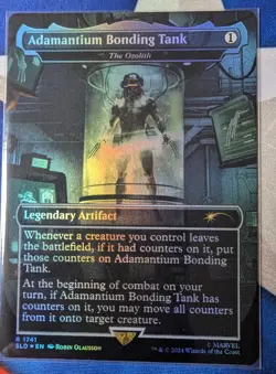 Adamantium Bonding Tank MTG Marvel Secret Lair NM Foil Unplayed SLD Wolverine - Image 1