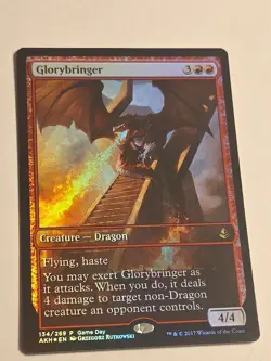 Glorybringer X1 FOIL (Game Day) [Amonkhet Promos] - Image 1