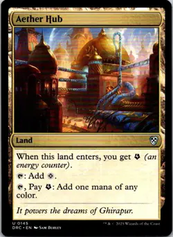 Magic the Gathering Aether Hub Aetherdrift Commander MTG Free Shipping! - Image 1