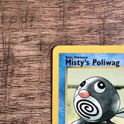 2000 Pokemon Gym Heroes 1st Edition Misty's Poliwag #87/132 - Image 2
