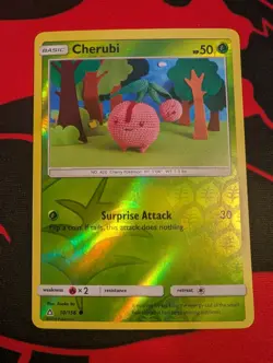 Pokemon Cherubi SM - Ultra Prism 10/156 NM Reverse Holo - Image 1