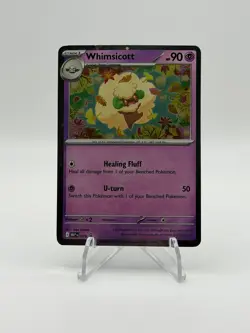 Whimsicott 019 PROMO COSMOS HOLO BLACK STAR Phantasmal Flames Pokemon Foil NM - Image 1