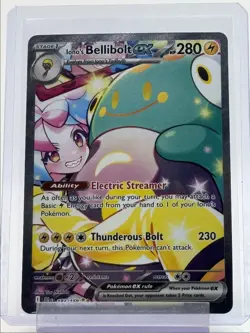 IONO'S BELLIBOLT EX 2025 POKEMON SPECIAL ILLUSTRATION RARE 183/159 Q6011 - Image 1