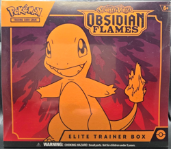 Pokemon TCG S&V Obsidian Flames ETB Sealed (Charmander promo) 9 packs - Image 1