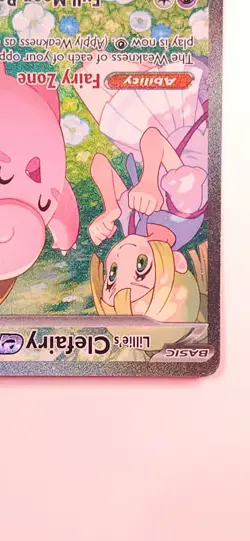 Pokemon TCG Journey Together Lillie's Clefairy EX Card 184/159 NM - Pristine - Image 5