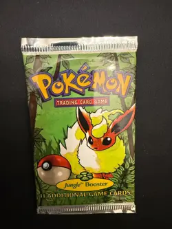 HEAVY 21.18 Grams Pokemon JUNGLE Booster Pack Factory Sealed - Image 4