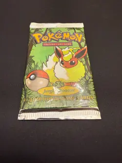 HEAVY 21.18 Grams Pokemon JUNGLE Booster Pack Factory Sealed - Image 5