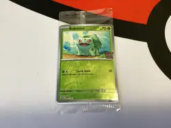 Pokemon TCG Bulbasaur 001 (Best Buy Stamped) Scarlet & Violet 151 Promo SEALED! - Image 1