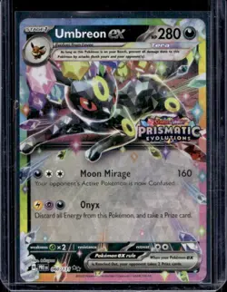 2025 Pokemon Prismatic Evolutions Umbreon ex Promos #060/131 - Image 1