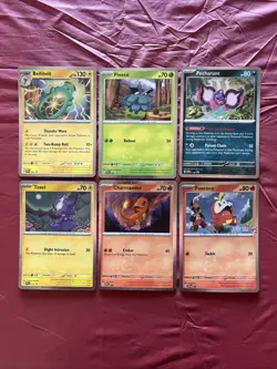 Pokemon TCG Charmander Fuecoco Horizons Stamp SVP Black Star Promo Holo NM/M Lot - Image 1