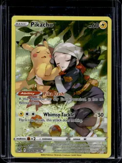 2022 Pokemon SWSH Lost Origin Pikachu Trainer Gallery #TG05/TG30 - Image 1