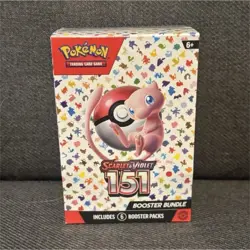 Pokemon Scarlet & Violet 151 Booster Bundle Box Mew 2023 English - Image 1