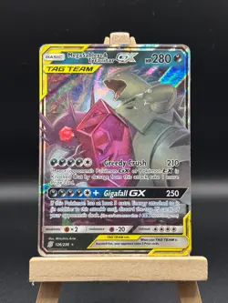 POKEMON TCG - UNIFIED MINDS - MEGA SABLEYE TYRANITAR GX TAG TEAM 126/236 HP - Image 1