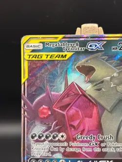 POKEMON TCG - UNIFIED MINDS - MEGA SABLEYE TYRANITAR GX TAG TEAM 126/236 HP - Image 3